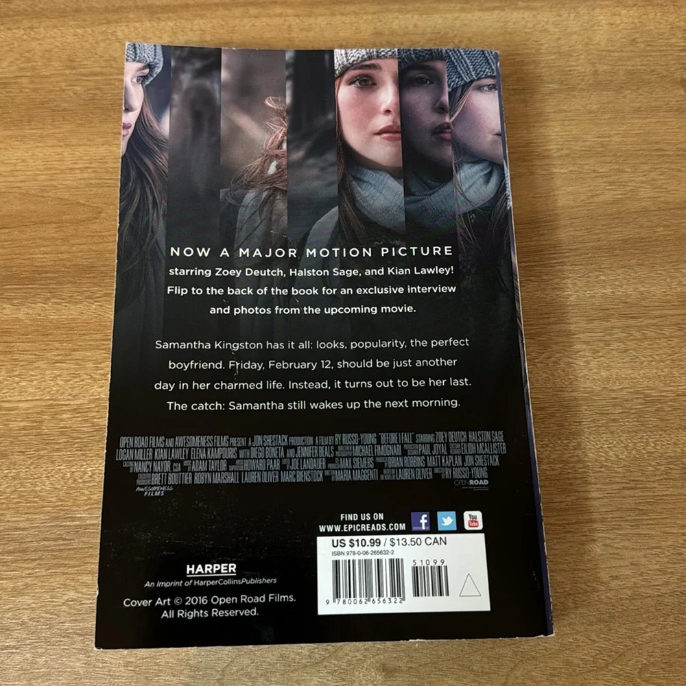 Before I Fall by Lauren Oliver